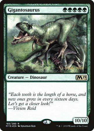 Gigantosaurus [Core Set 2019 Promos] | Exor Games Summserside