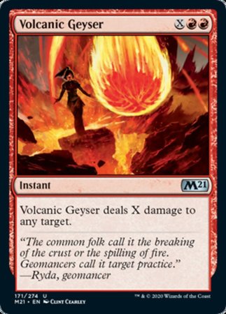 Volcanic Geyser [Core Set 2021] | Exor Games Summserside