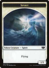 Soldier // Spirit Double-sided Token [Commander 2014 Tokens] | Exor Games Summserside