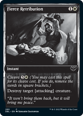 Fierce Retribution [Innistrad: Double Feature] | Exor Games Summserside