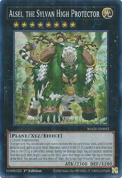 Alsei, the Sylvan High Protector [MAZE-EN052] Super Rare | Exor Games Summserside