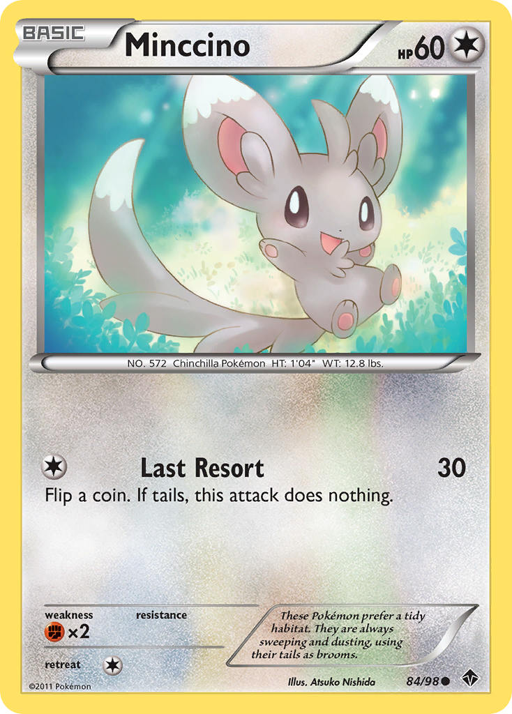 Minccino (84/98) [Black & White: Emerging Powers] | Exor Games Summserside