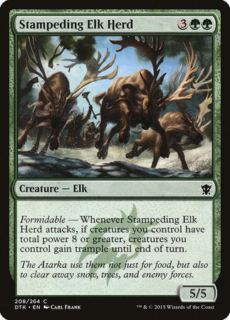 Stampeding Elk Herd [Dragons of Tarkir] | Exor Games Summserside