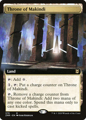 Throne of Makindi (Extended Art) [Zendikar Rising] | Exor Games Summserside