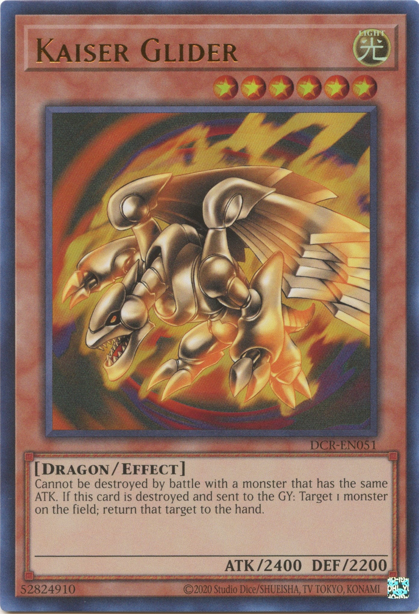 Kaiser Glider (25th Anniversary) [DCR-EN051] Ultra Rare | Exor Games Summserside