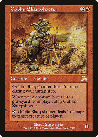 Goblin Sharpshooter [Onslaught] | Exor Games Summserside