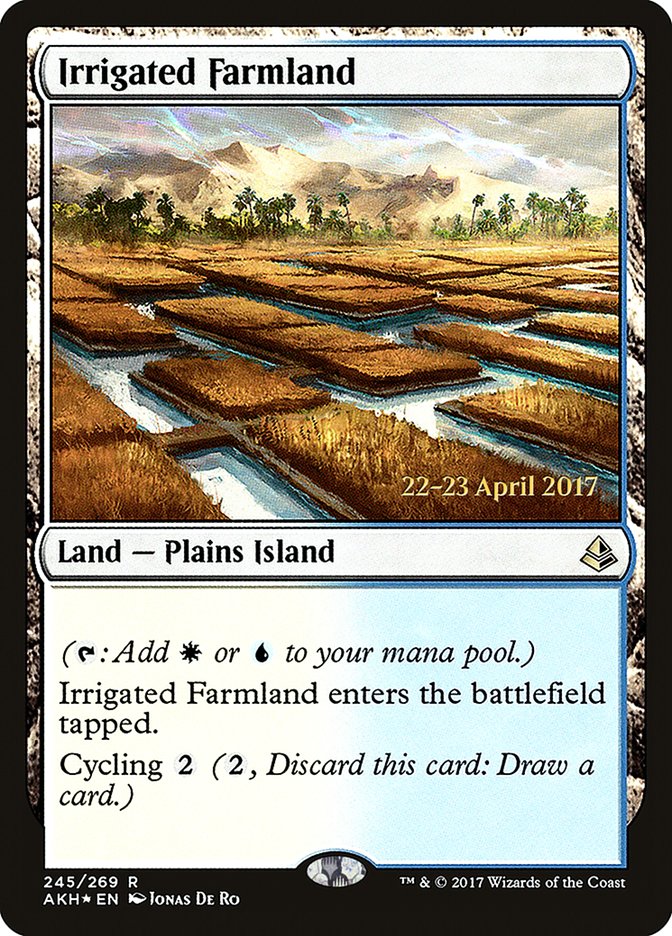 Irrigated Farmland  [Amonkhet Prerelease Promos] | Exor Games Summserside