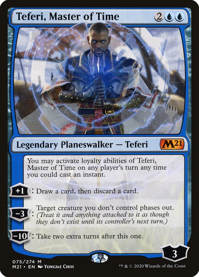 Teferi, Master of Time (Promo Pack) [Core Set 2021 Promos] | Exor Games Summserside