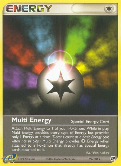 Multi Energy (93/100) [EX: Sandstorm] | Exor Games Summserside