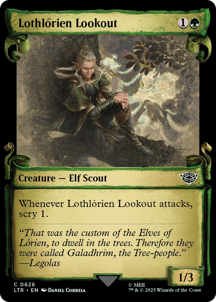 Lothlorien Lookout [The Lord of the Rings: Tales of Middle-Earth Showcase Scrolls] | Exor Games Summserside