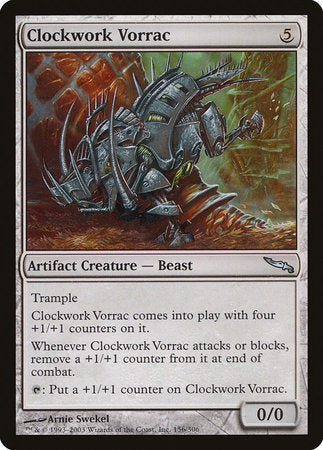 Clockwork Vorrac [Mirrodin] | Exor Games Summserside