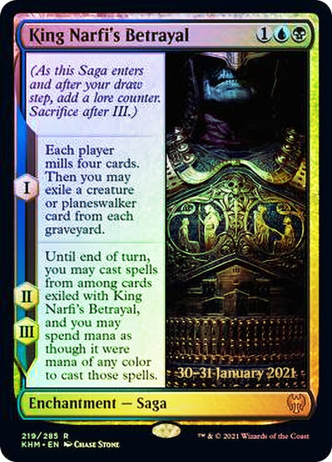 King Narfi's Betrayal [Kaldheim Prerelease Promos] | Exor Games Summserside