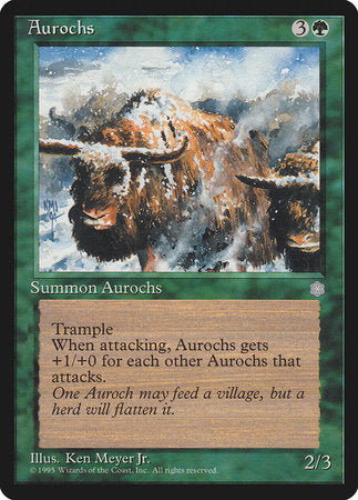 Aurochs [Ice Age] | Exor Games Summserside