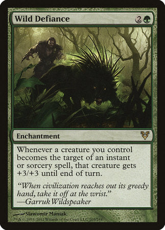Wild Defiance [Avacyn Restored] | Exor Games Summserside