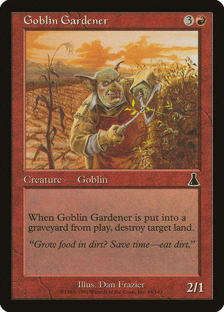 Goblin Gardener [Urza's Destiny] | Exor Games Summserside