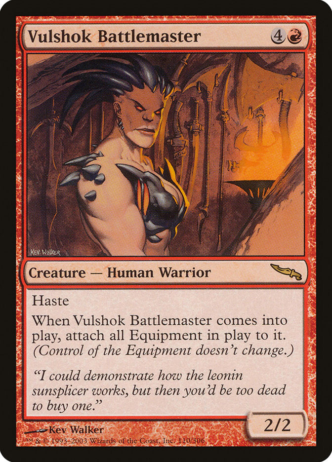 Vulshok Battlemaster [Mirrodin] | Exor Games Summserside