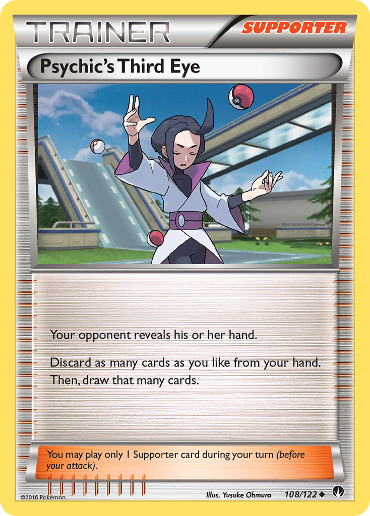 Psychic's Third Eye (108/122) [XY: BREAKpoint] | Exor Games Summserside