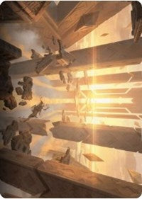 Skyclave Basilica Art Card [Zendikar Rising Art Series] | Exor Games Summserside