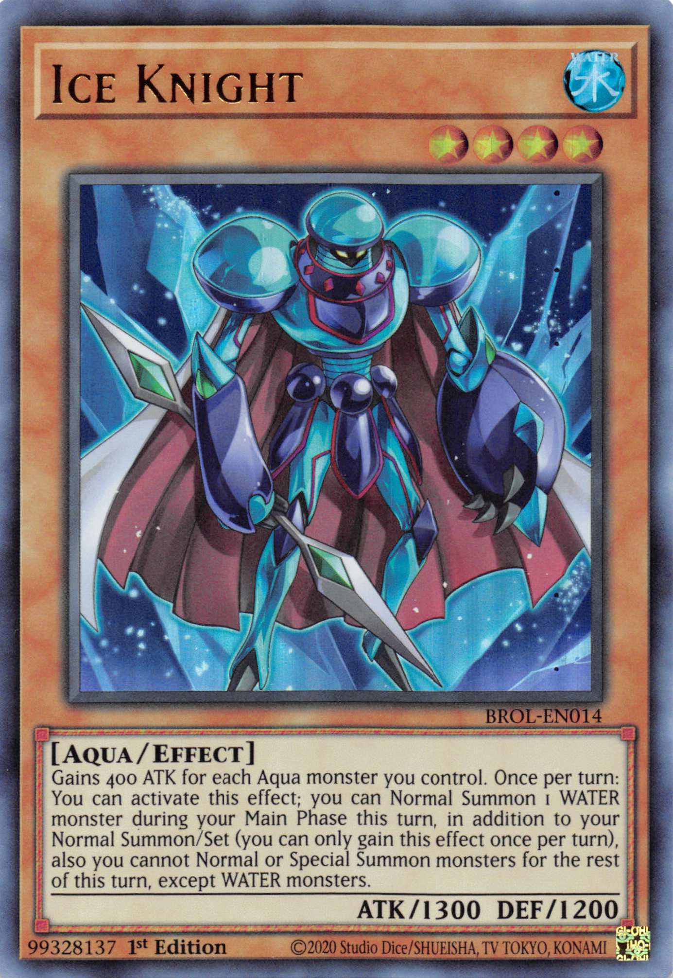 Ice Knight [BROL-EN014] Ultra Rare | Exor Games Summserside