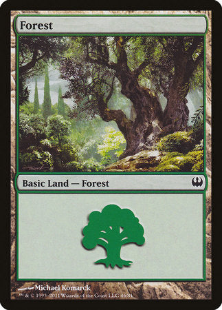 Forest (46) [Duel Decks: Knights vs. Dragons] | Exor Games Summserside