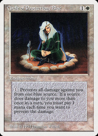 Circle of Protection: Blue [Summer Magic / Edgar] | Exor Games Summserside