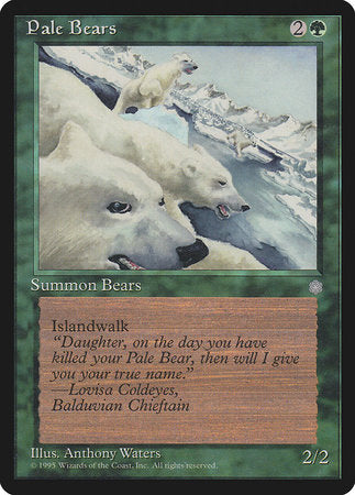 Pale Bears [Ice Age] | Exor Games Summserside
