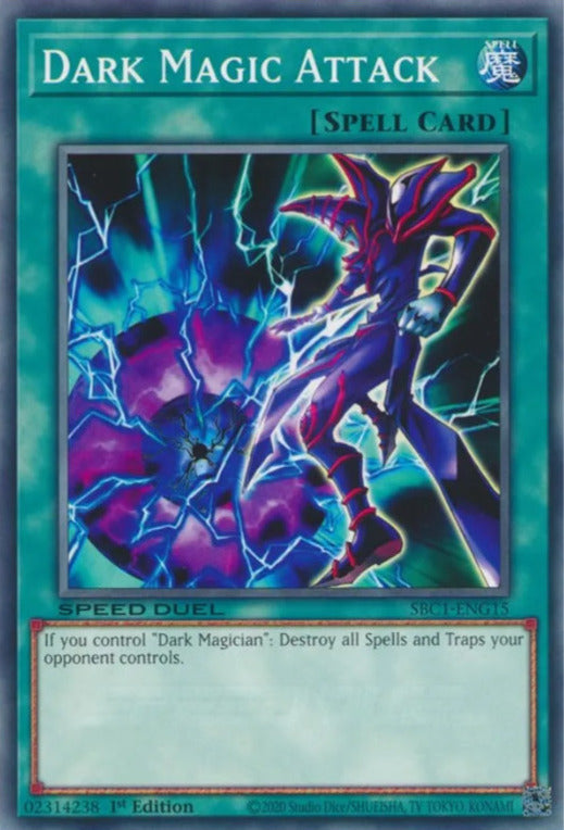 Dark Magic Attack [SBC1-ENG15] Common | Exor Games Summserside