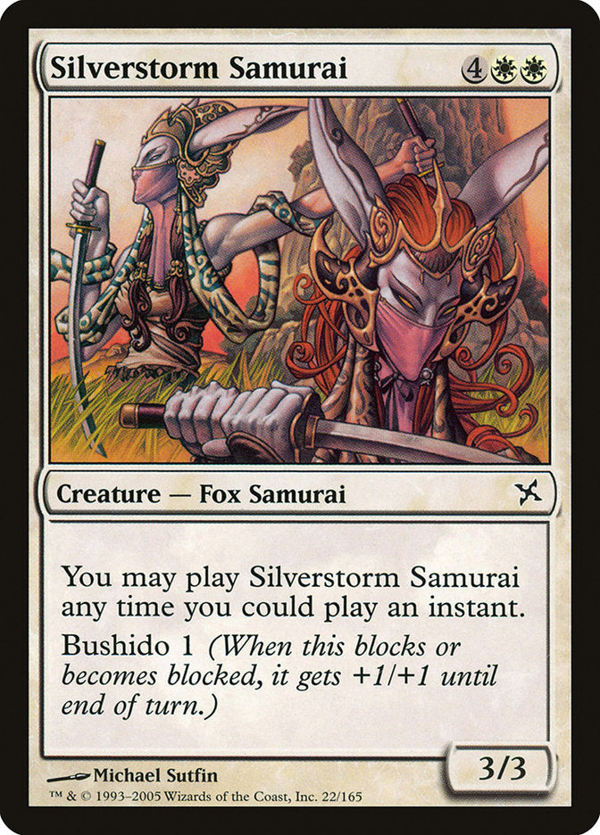 Silverstorm Samurai [Betrayers of Kamigawa] | Exor Games Summserside