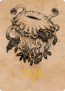 Gluntch, the Bestower Art Card (Gold-Stamped Signature) [Commander Legends: Battle for Baldur's Gate Art Series] | Exor Games Summserside