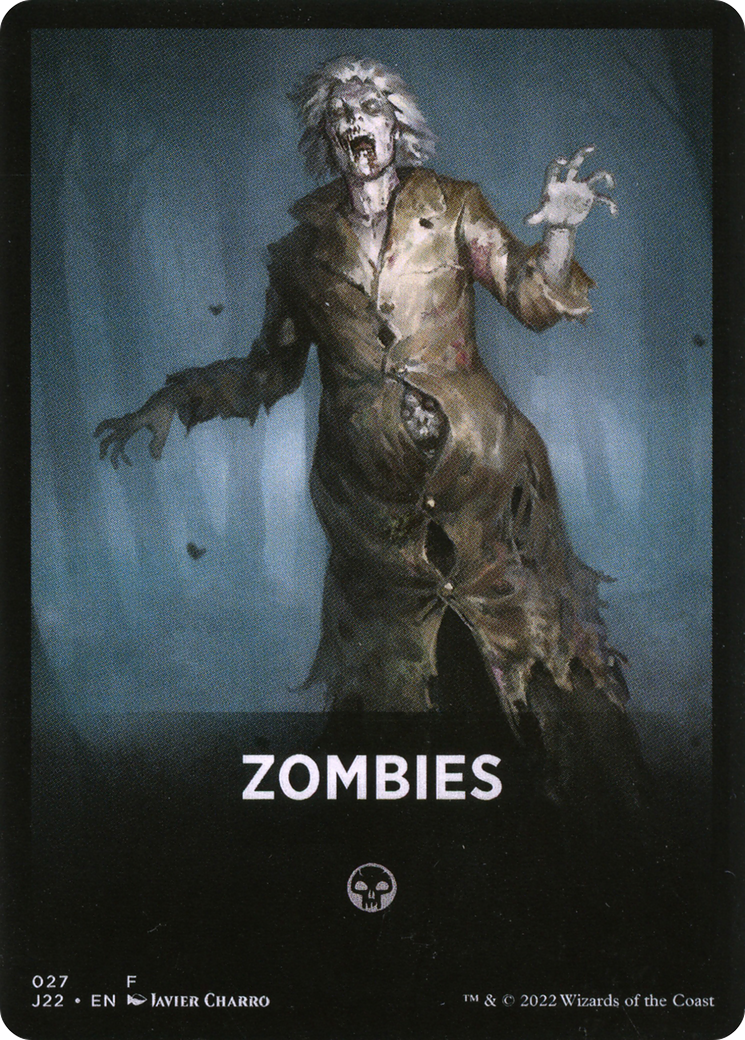 Zombies Theme Card [Jumpstart 2022 Front Cards] | Exor Games Summserside