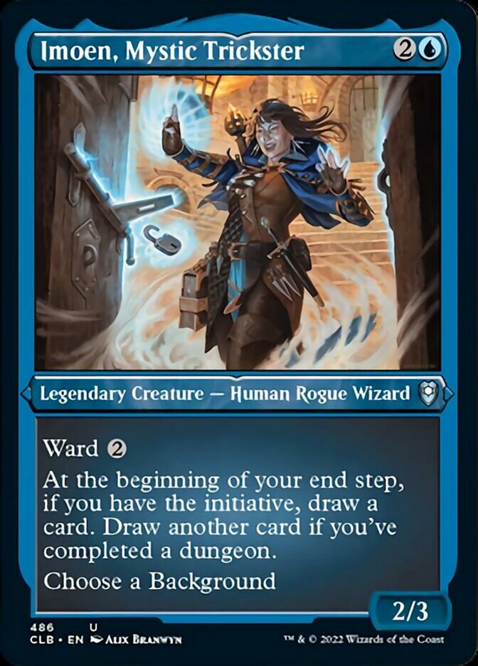 Imoen, Mystic Trickster (Foil Etched) [Commander Legends: Battle for Baldur's Gate] | Exor Games Summserside