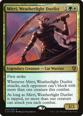 Mirri, Weatherlight Duelist [Commander 2017] | Exor Games Summserside