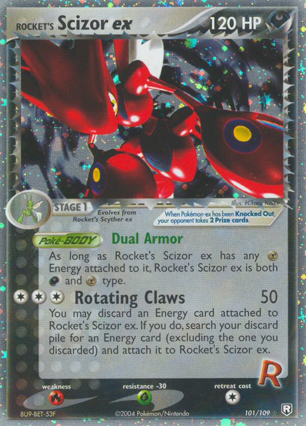 Rocket's Scizor ex (101/109) [EX: Team Rocket Returns] | Exor Games Summserside