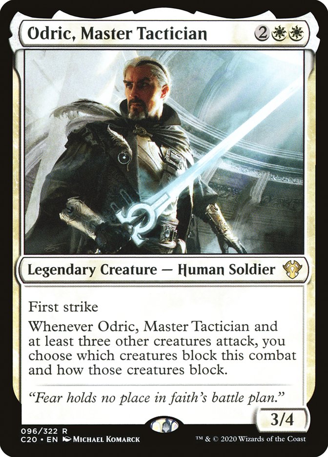 Odric, Master Tactician [Commander 2020] | Exor Games Summserside