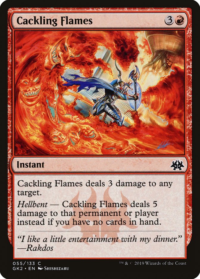 Cackling Flames [Ravnica Allegiance Guild Kit] | Exor Games Summserside