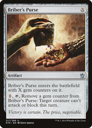 Briber's Purse [Khans of Tarkir] | Exor Games Summserside