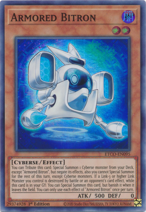 Armored Bitron [ETCO-EN095] Super Rare | Exor Games Summserside