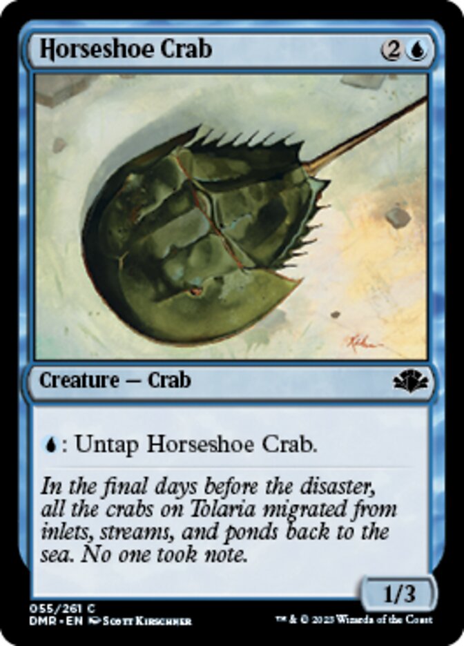 Horseshoe Crab [Dominaria Remastered] | Exor Games Summserside