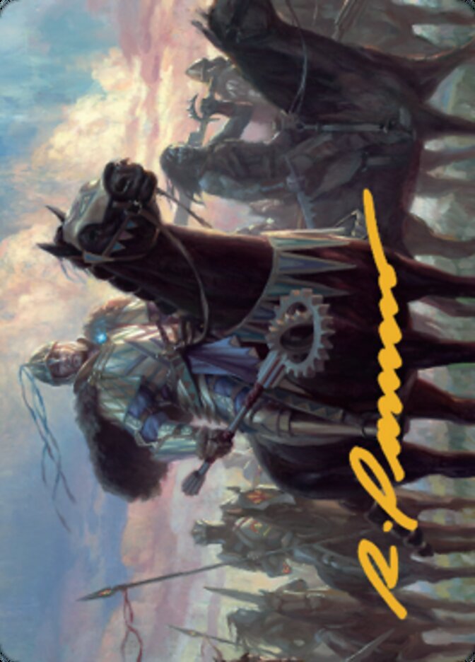 Shanid, Sleepers' Scourge Art Card (Gold-Stamped Signature) [Dominaria United Art Series] | Exor Games Summserside