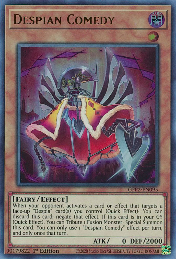 Despian Comedy [GFP2-EN095] Ultra Rare | Exor Games Summserside