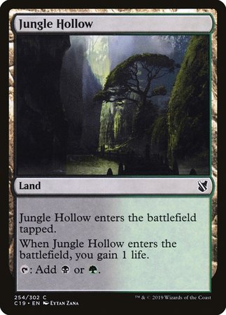 Jungle Hollow [Commander 2019] | Exor Games Summserside