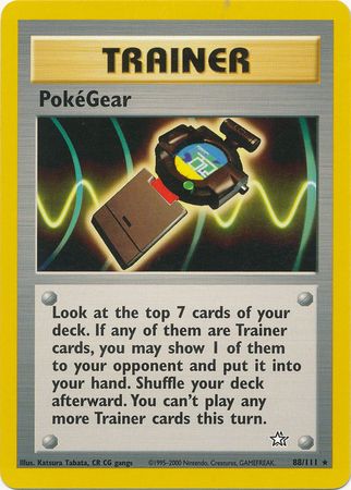 PokeGear (88/111) [Neo Genesis Unlimited] | Exor Games Summserside