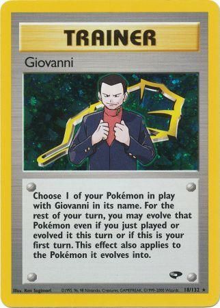 Giovanni (18/132) [Gym Challenge Unlimited] | Exor Games Summserside