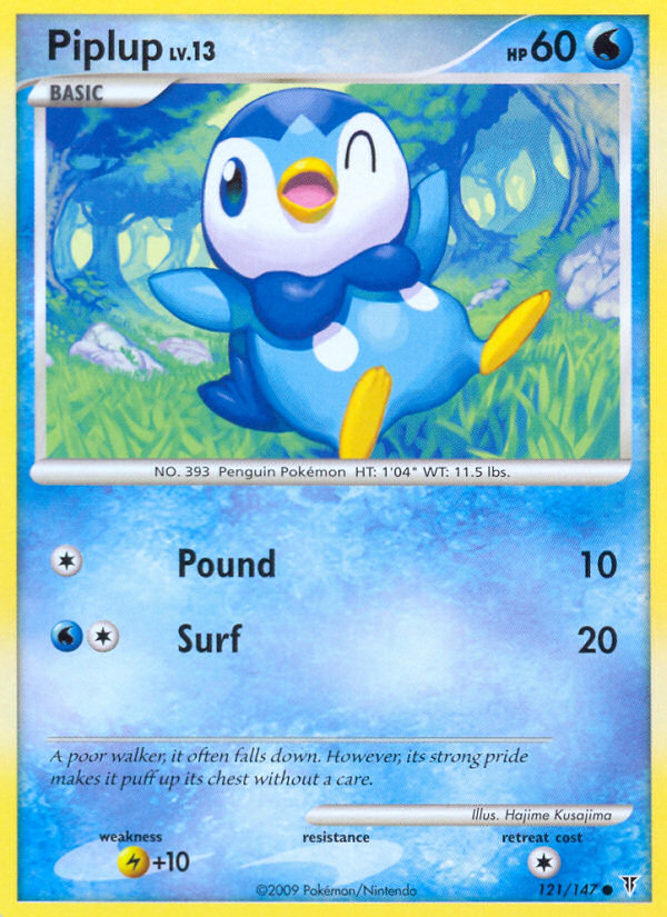 Piplup (121/147) [Platinum: Supreme Victors] | Exor Games Summserside