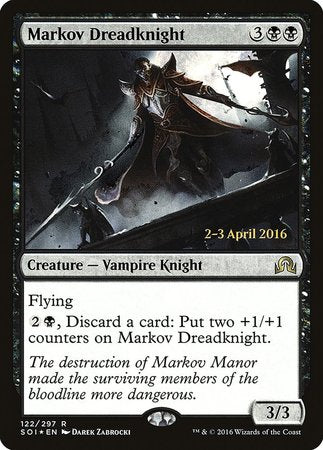 Markov Dreadknight [Shadows over Innistrad Promos] | Exor Games Summserside