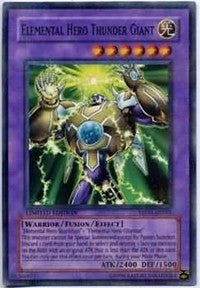 Elemental Hero Thunder Giant [MF01-EN001] Parallel Rare | Exor Games Summserside