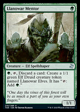 Llanowar Mentor [Time Spiral Remastered] | Exor Games Summserside