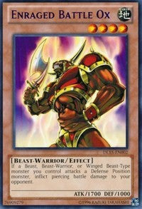 Enraged Battle Ox (Green) [DL15-EN002] Rare | Exor Games Summserside