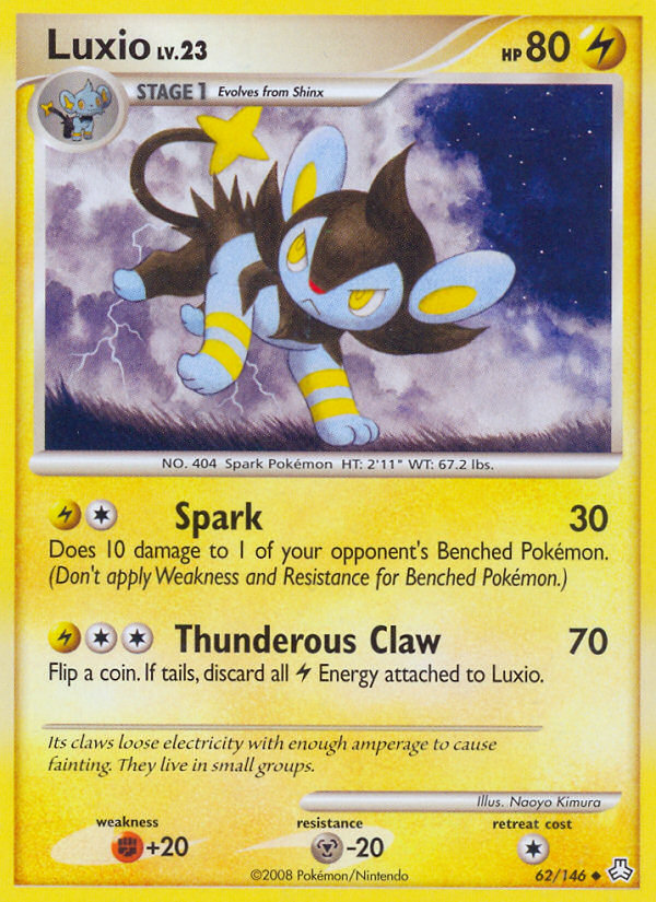 Luxio (62/146) [Diamond & Pearl: Legends Awakened] | Exor Games Summserside