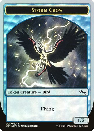 Storm Crow Token [Unstable Tokens] | Exor Games Summserside